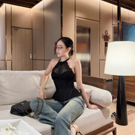 A- ÁO CORSET YẾM REN